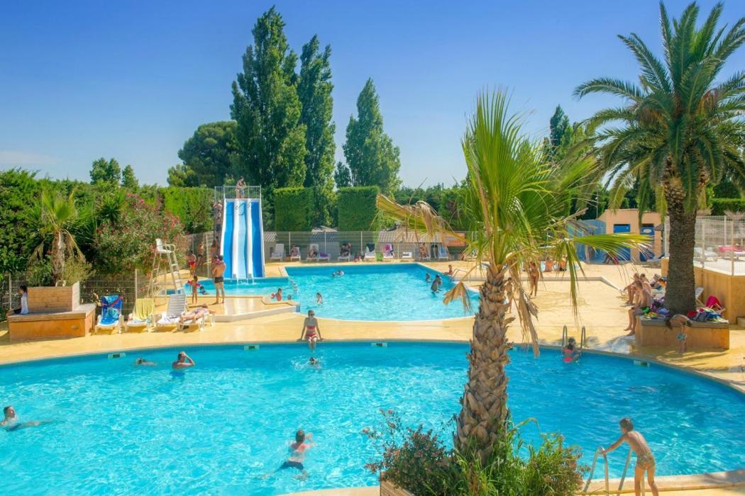 Mobilhome Au Camping Les Salins De La Gardiole Ex Camping Europe Vic-la-Gardiole Exterior foto